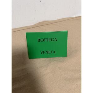 Bottega Veneta Green Counter Display Sign With Box Dust Bag Store Decor Boutique